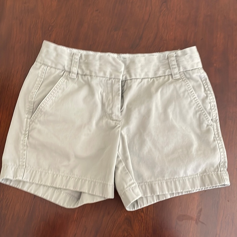 J.Crew Chino “Broken-In” Shorts